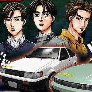 『頭文字D』と『ドリフトスピリッツ』のコラボが開催中。プロD仕様のハチロクが原作さながらの擬音エフェクト付きで登場