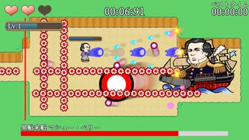 『サカモト危機弾発』が6/19に配信。坂本龍馬が時間停止して、ペリーの放つ弾幕を斬る異世界転生シューティング