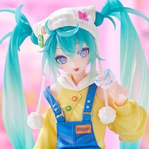 【初音ミク】ぬーどるストッパーフィギュア新作はロリポップ。豊かな色彩と特徴的な瞳が目を引く