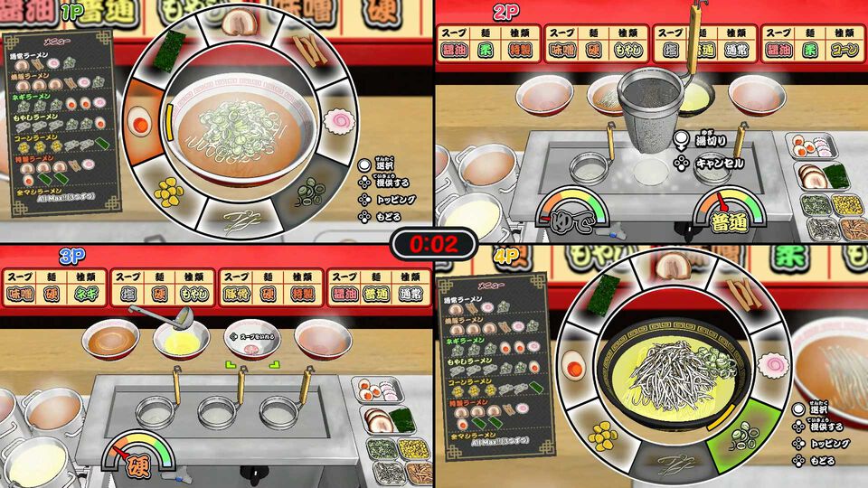 『極めろ！ラーメン道』スープ、麺、トッピングを注文通りに仕上げるスピード系料理アクションはもはやRTA。セール期間中は500円なのでラーメン1杯より安い