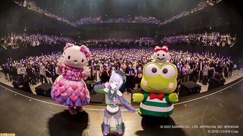 曲ごとに歌声が表情を変える、猫又おかゆ1stライブをリポート。「こんな僕をアイドルにしてくれたのは、まぎれもなくそこにいるキミだった」