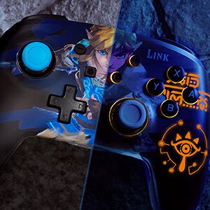 『ゼルダの伝説 ブレス オブ ザ ワイルド』デザインのSwitch用コントローラーが6月27日発売。LEDライティング機能で思い出深い祠の模様が浮かび上がる仕様