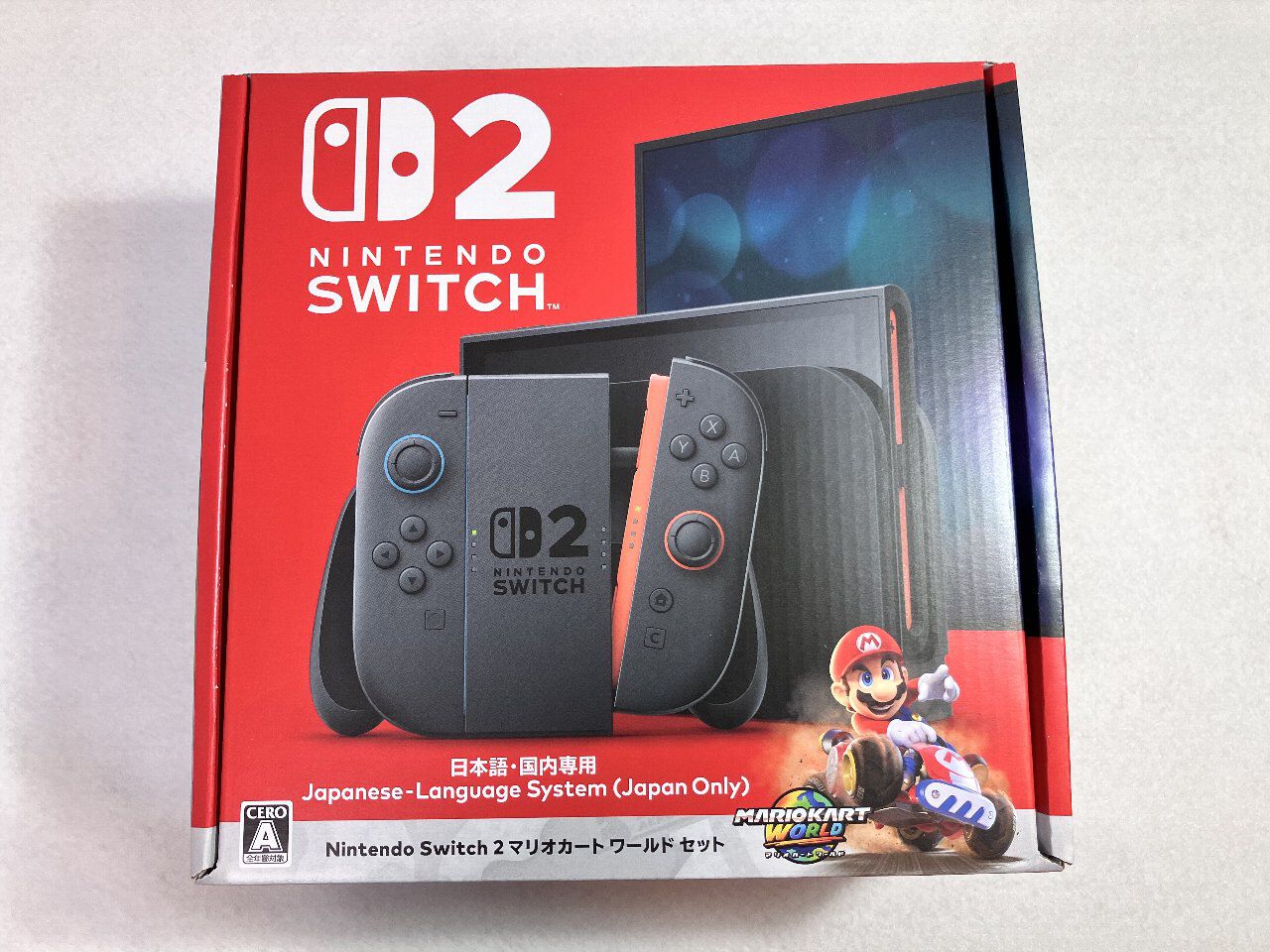 Nintendo Switch 2開封レビュー。Joy-Con 2やドックなどの同梱物 