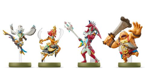 『ゼルダの伝説 ティアキン』若き賢者たちのamiiboが本日（6/5）発売。素材や武器、各キャラモチーフの“パラセールの生地”などが手に入る！