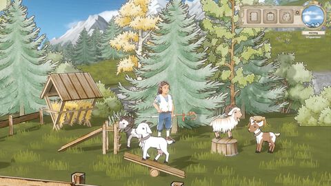 『ハイジがくれたもの 大自然アルプスに暮らす』アルプスに移住して自身の生き方を探す。小説『アルプスの少女ハイジ』に着想を得た山生活シミュ