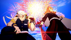 『鬼滅の刃 ヒノカミ血風譚2』宇髄天元&煉󠄁獄杏寿郎など特定の組み合わせで合体奥義が登場。新要素やゲームシステムの紹介映像が公開