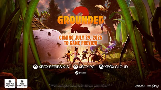 『Grounded2』7月29日に早期アクセス開始。アリやカマキリなど巨大な虫がゾロゾロ登場【Xbox Games Showcase】