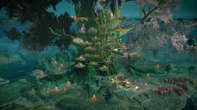 『DarkSwitch（ダークスイッチ）』“巨大な樹”を中心に大都市を築き上げるダークファンタジー・シティビルダー【PC Gaming Show】