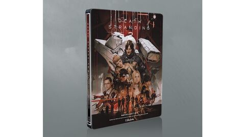 【デススト2】『デス・ストランディング2 オン・ザ・ビーチ』ノベライズのスチールブック仕様書籍が予約受付中。ゲームのパッケージと並べてコレクション可能