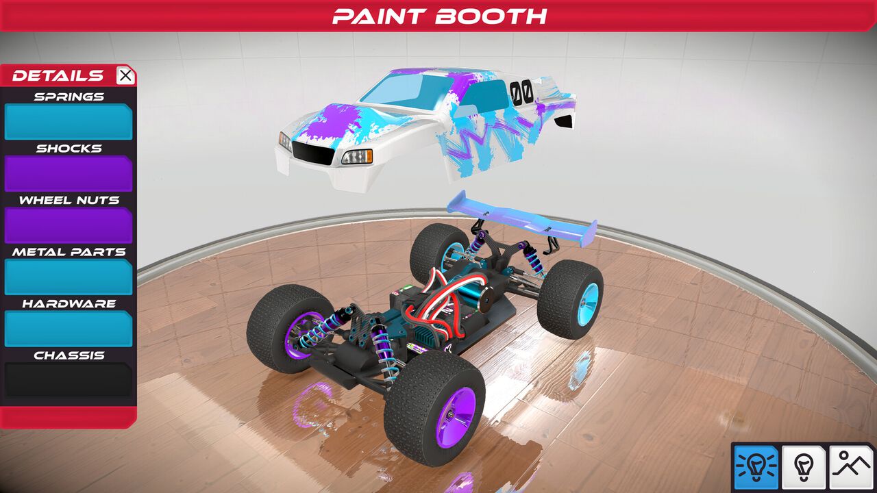 『ReCharge RC: High Voltage』チューンナップ、サーキットカスタマイズも自由自在のラジコンレースシミュレーション。Steam体験版が公開中