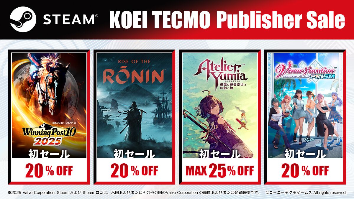 コーエーテクモ　ゲーム販促　ポスター コーエーテクモ ゲーム販促 ポスター
