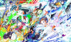 『メダリスト』作者つるまいかだによる『ガンダム ジークアクス』との両作品お祝いイラストが公開。米津玄師OP繋がりによるシングル発売記念