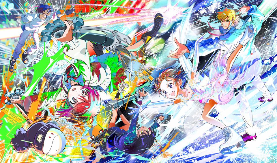 『メダリスト』作者つるまいかだによる『ガンダム ジークアクス』との両作品お祝いイラストが公開。米津玄師OP繋がりによるシングル発売記念