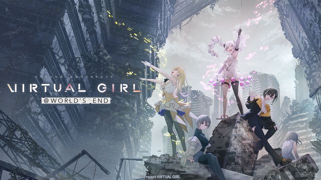 『バーチャルガール＠ワールドエンド』ブシロードと『バンドリ！』キャラデザ担当・信澤収のタッグで贈る終末系ビジュアルノベルゲームが本日（6/12）発売
