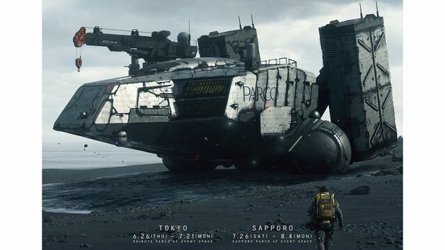 『デススト2』発売記念ポップアップイベントが全国6都市のパルコで開催。オリジナルグッズや渋谷PARCO限定のコラボメニューなどを展開予定