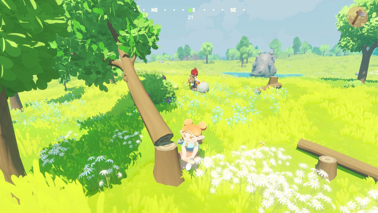 ぼのぼの様 最大4人でほのぼのテント生活が楽しめる『Humblets』Steamページ