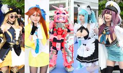 【コスプレ】『ガンダム ジークアクス』赤いガンダムやシャリア・ブル、『ダンガンロンパ』江ノ島盾子バニーらも参戦！ “コスサミパーティー”を沸かせたコスプレイヤーたち