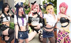 【コスプレ】アニメ『パンスト』、ジョジョ7部『スティール・ボール・ラン』のかっこよさたるや。『FGO』『ゼンゼロ』も注目の“コスサミパーティー”写真集