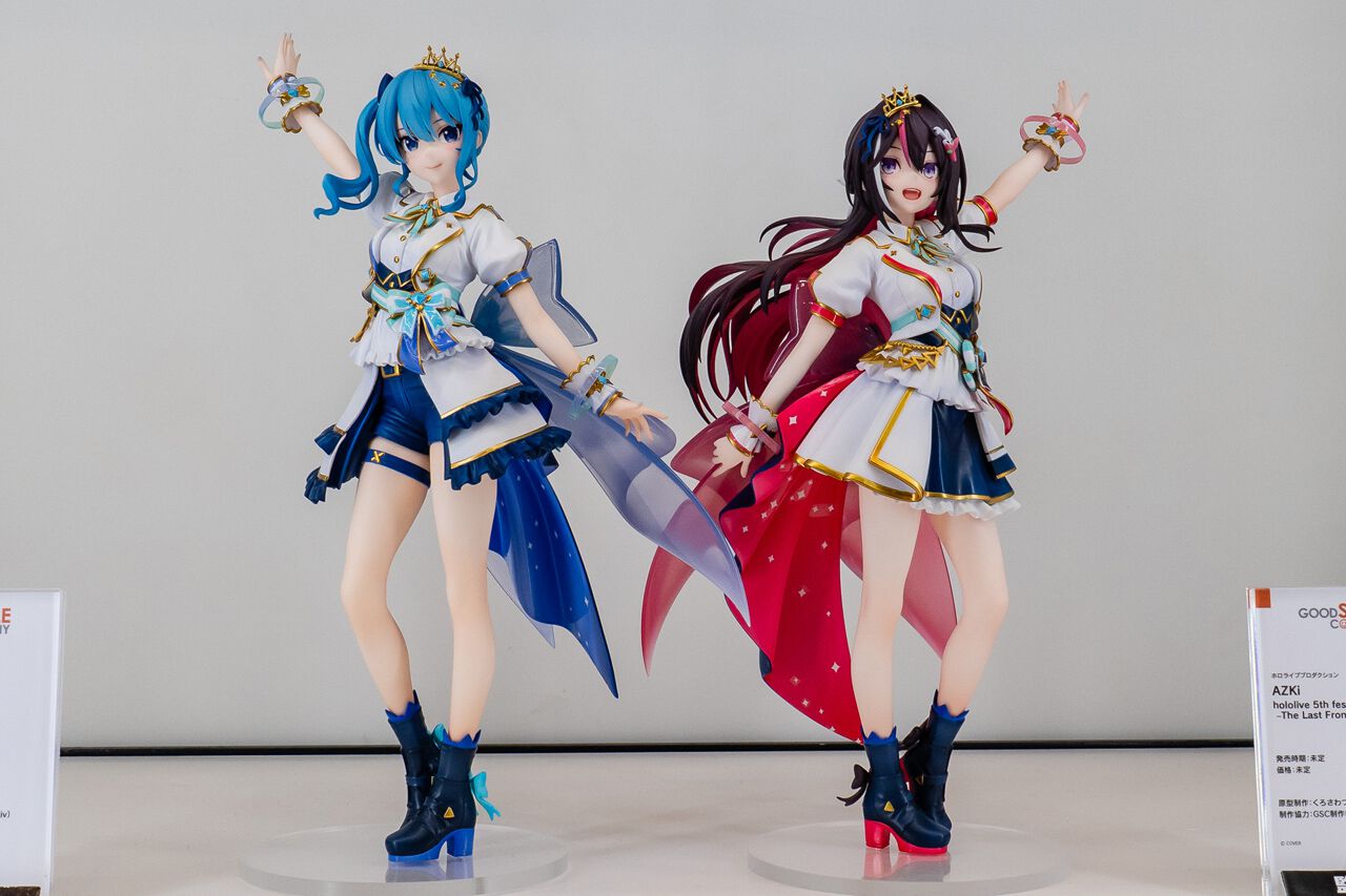 ホロライブ』新作フィギュアまとめ。星街すいせい、AZKiの5周年フェス 