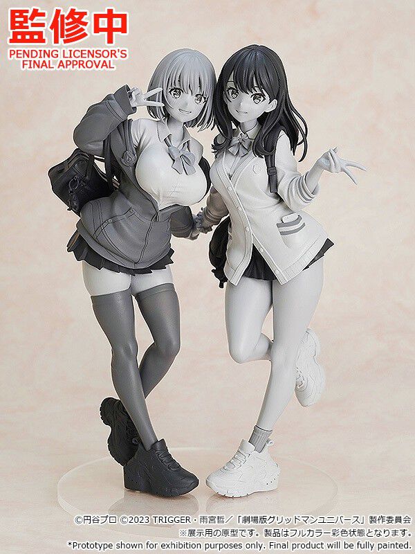 グリッドマンユニバース』新条アカネ＆宝多六花がトリダモノ氏の