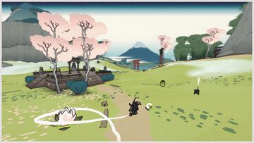 『OKU』日本画風の世界を旅する癒し系ゲームのSteamページが公開。美しい風景を心に刻み、心のままに詩を読む。つぼみに花を咲かせるようなインタラクトも心に染みる