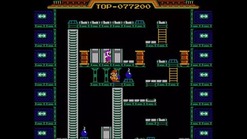 ファミコン版『レッキングクルー』40周年。全100ステージの大ボリューム。壁の破壊が気持ちよかった。ブラッキーがスパイクに名称変更されたことで近年話題に【今日は何の日？】