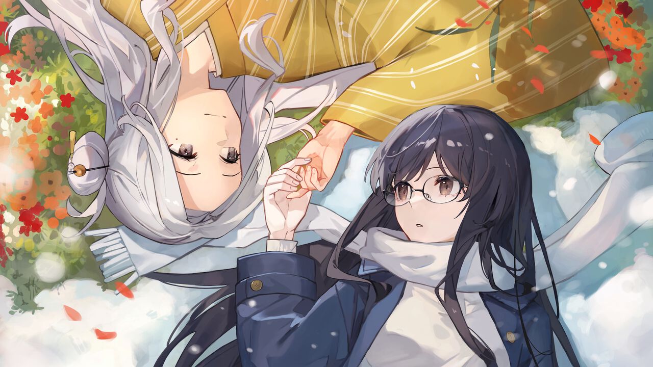 『ア・タイズ・イン・ブラッド』長い時を生きる大魔術師と大学生が惹かれあう。現代ダークファンタジー百合ノベルゲーが本日(6/17)配信