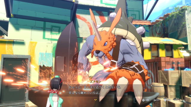 『デジモンストーリー タイムストレンジャー』先行レビュー。デジモンたちの街を歩くだけで楽しい。育成RPG最新作はガルルモンの背に乗って世界を駆ける夢を叶えてくれた