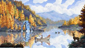 『Cast n Chill』愛犬といっしょに釣りを楽しめるチル系ドット絵釣りゲー、Steamで配信開始。森や山、水底、大空など2Dピクセルアートで美しい大自然を表現