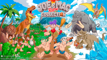 『JOE&MAC 戦え原始人 レトロコレクション』90年代のシリーズ3作を収録したタイトル、クラファン開始から1日で目標額の80％を達成