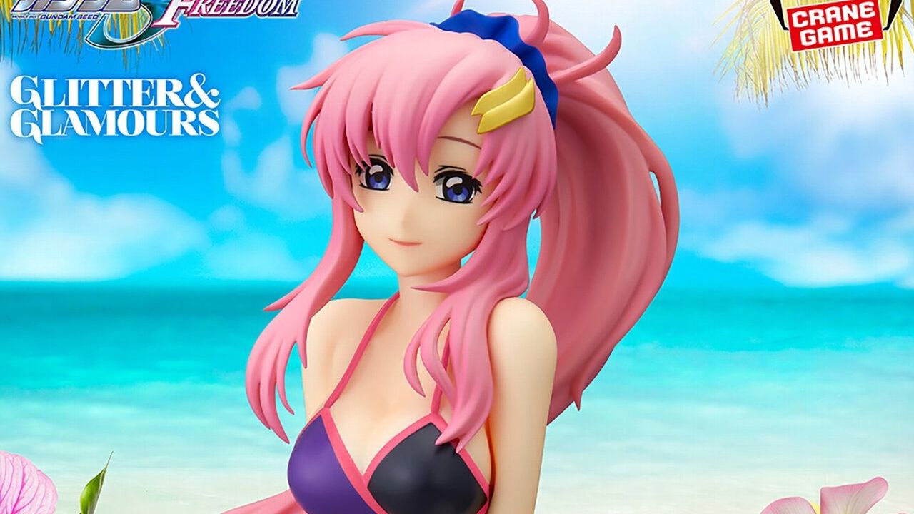 ガンダムSEEDフリーダム』ラクスの水着フィギュアが黒を基調にした 