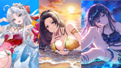 『ゼンゼロ』『鳴潮』『レスレリアーナのアトリエ』など人気スマホゲーム夏イベ特集【水着キャラコレクション2025その2】