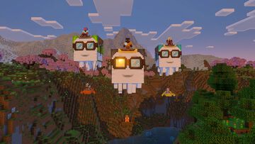『マインクラフト』空を飛ぶマウント“ハッピーガスト”が登場するアップデート“チェイス・ザ・スカイ”が本日（6/18）実装。“バイブラントビジュアルズ”で光の表現もパワーアップ