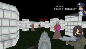 『カルトに厳しいギャル』ギャルが中指立てながらカルト軍団を蹂躙するハイテンポFPS。ふたつのミニゲームが追加されたSwitch版が6月26日発売