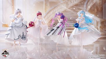 【ホロライブ】新作一番くじが本日（6/28）発売。ウエディングドレスを身に纏う白銀ノエル、宝鐘マリン、常闇トワ、雪花ラミィの美しいイラストグッズが多数登場