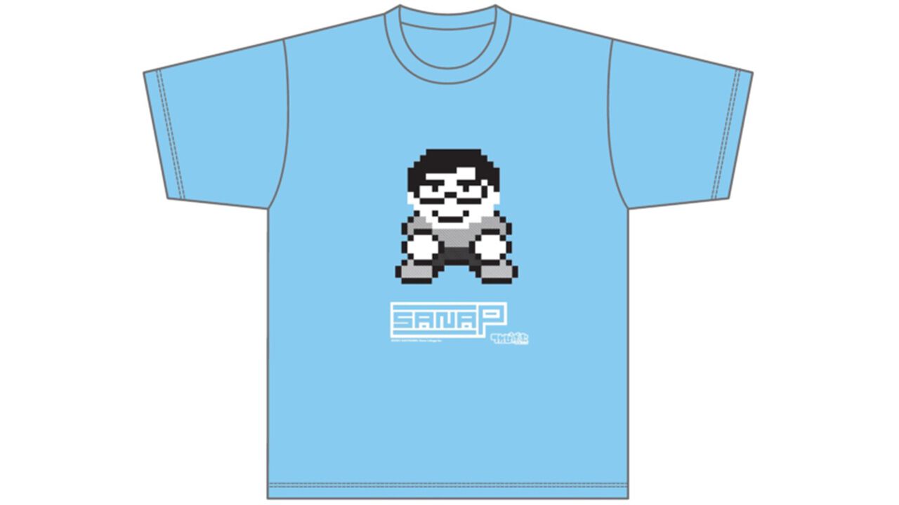 『てれびげーむマガジン』人気編集者“さなぴー”初の公式Tシャツが予約開始。ドット絵のポップで親しみやすいデザイン