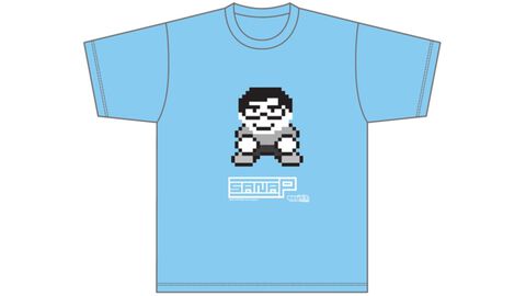 『てれびげーむマガジン』人気編集者“さなぴー”初の公式Tシャツが予約開始。ドット絵のポップで親しみやすいデザイン