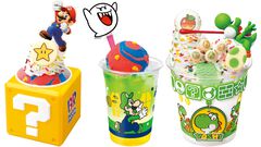 『スーパーマリオ』とサーティワンがコラボ。マリオ新作フレーバーやハテナブロックのサンデー、ルイージのクラッシュソーダなどが7月1日から登場