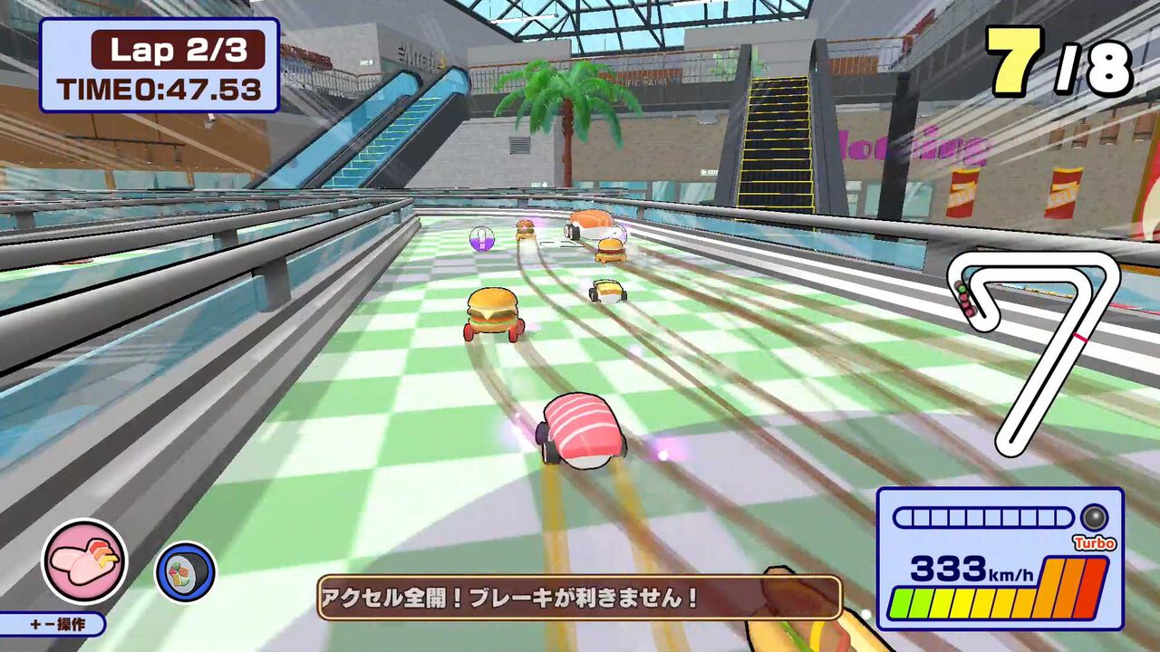 『SUSHI vs BURGER レース』“ウマさ”の頂点を決める異色のグルメレースバトルがSwitch＆Steamで開幕。最大4人でのオフライン対戦にも対応