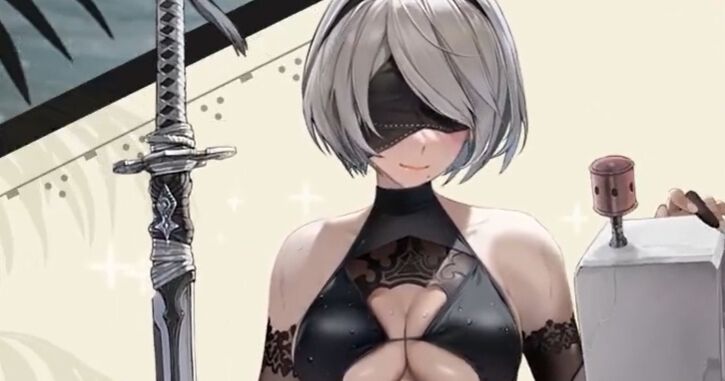 2B水着解禁！『NIKKE×ニーア オートマタ』2Bの新コスチューム