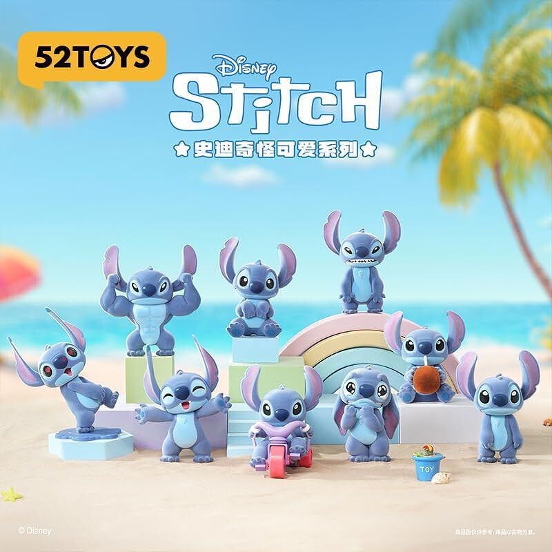 リロ＆スティッチ』スティッチの可愛いフィギュアが登場！ 8個入りBOX 