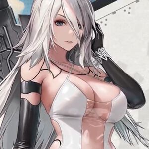 A2水着はログボで入手可能！『NIKKE×ニーア オートマタ』A2の新コスチューム公開。スタイルの良さが際立つ白ワンピース（？）水着【勝利の女神：NIKKE×NieR：Automata】