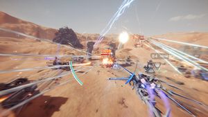 『メカブレイク』本日（7/2）サービス開始。空中戦と地上戦がシームレスに融合したメカ対戦アクション。個性豊かな15機から愛機を見つけ出せ