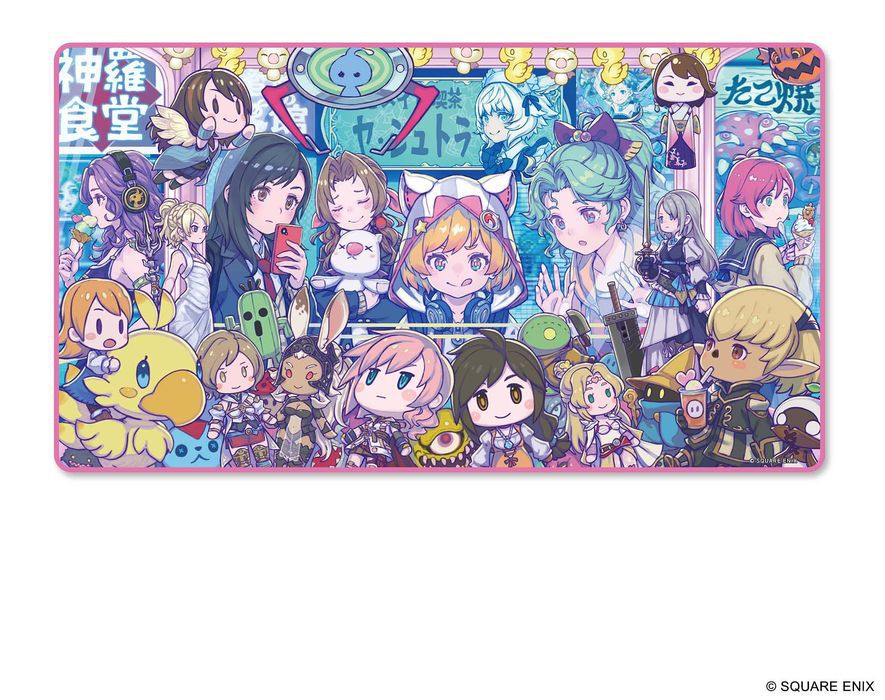 FFTCG』シリーズキャラが集合したプレイマットや新作スリーブが多数 
