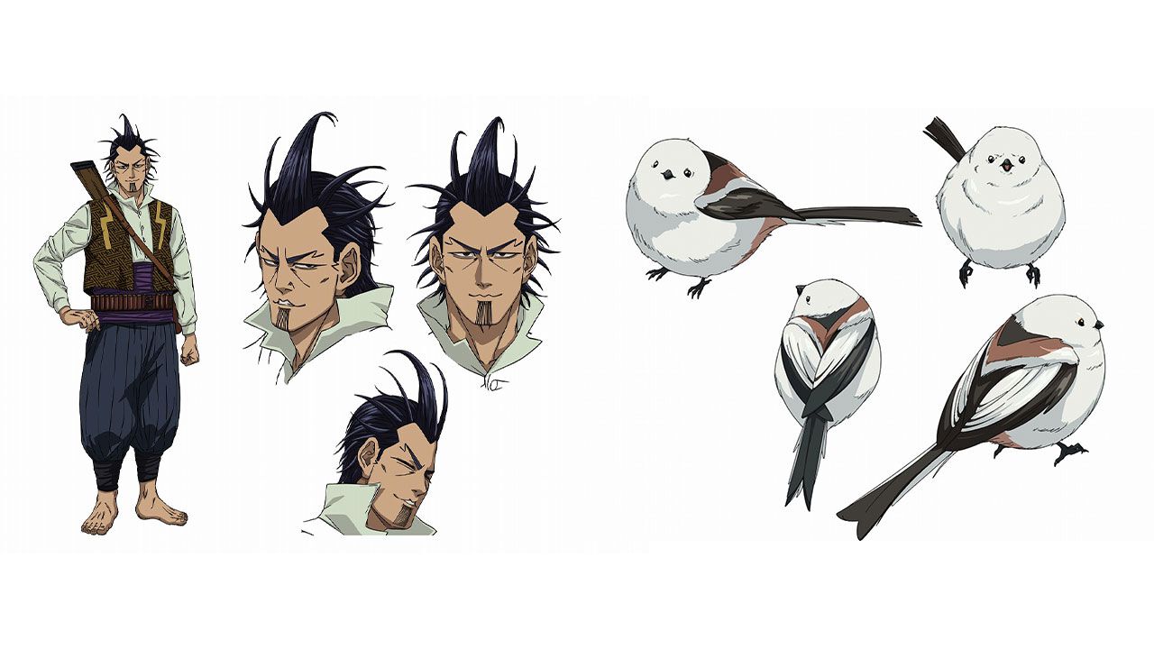アニメ『ゴールデンカムイ』シマエナガ役は大谷育江。稲妻強盗・坂本慶一郎は山寺宏一。スピンオフ小説同梱OVAの声優情報とコメント公開