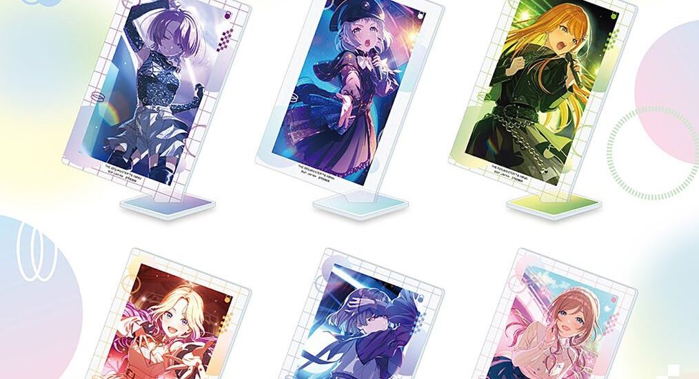 学マス』葛城リーリヤ、有村麻央ら6名の美麗イラストがスタンド付き