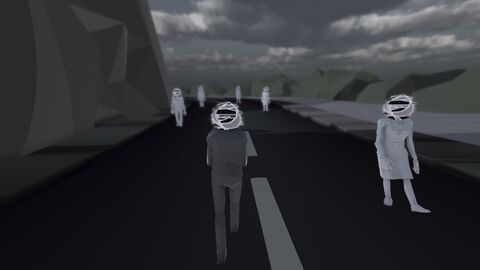何気ない行動ですべてが変わるインタラクティブ体験ゲーム『迷滅』7月17日より配信開始。ヒトに銃を突きつけたり優しくしてみたり、哲学的な雰囲気を持った新作がSteamに登場