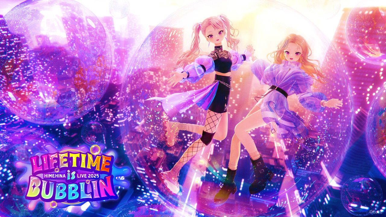 ヒメヒナ himehina HIMEHINA bubblin アルバム　① HIMEHINA 4th アルバム『Bubblin』を2025年6月11日(水)に発売
