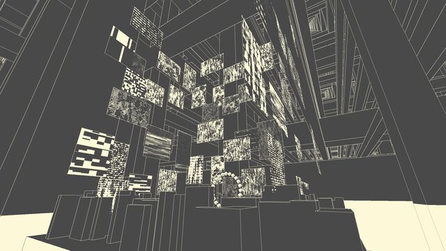 『NIDANA』幾何学模様で描かれる、アーティスティック夢世界をただ歩く。目的不明の奇妙奇天烈摩訶不思議ウォーキングシミュレーターが7月28日に配信