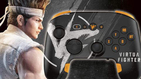 『バーチャファイター』デザインのPC用ゲームパッドが発売決定。正面のボタンは4ボタンと6ボタンの2パターンが発売